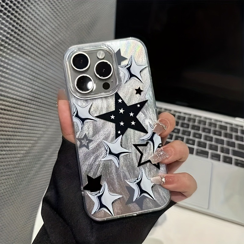 Phone Cases Highpoint - Full-Screen Five-Pointed Star High-End Feather Yarn