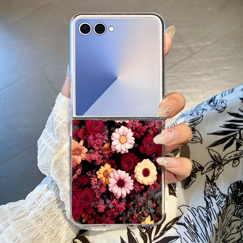 Phone Cases Z Fold 4 - Little Flower Pattern Phone Case For