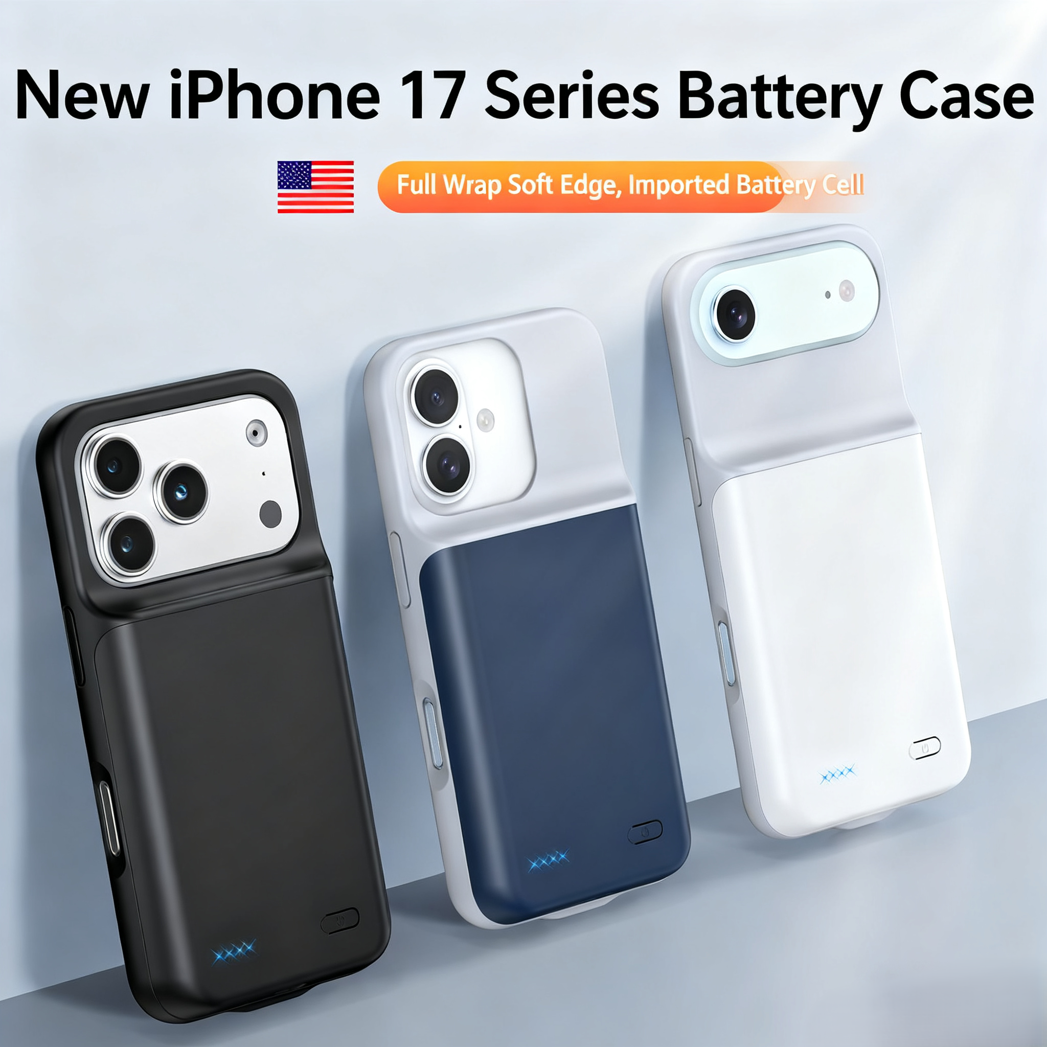 Phone Cases That Charge Your Phone - 6800mAh Phone Charger Battery Case For