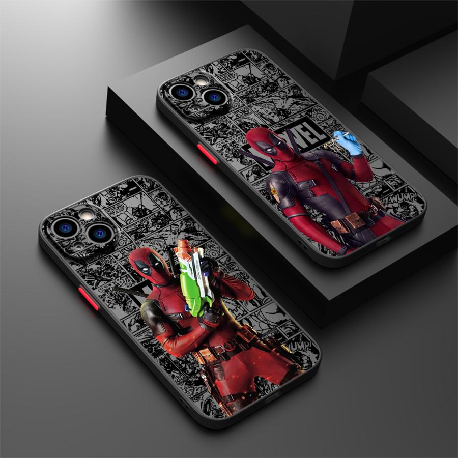 Phone Cases Xs Max - Marvel Funny Deadpool Case for iPhone