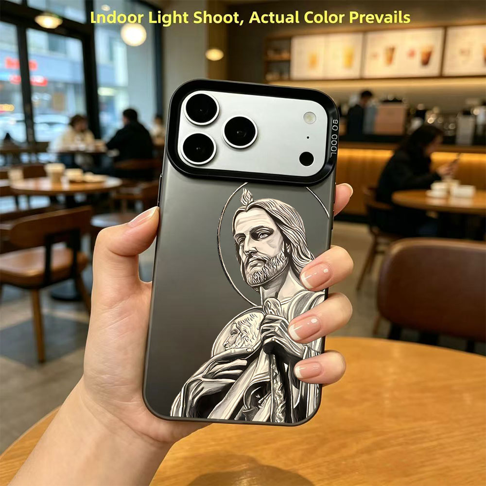 Phone Cases Xs Max - San Judas Tadeo Pattern Design Phone