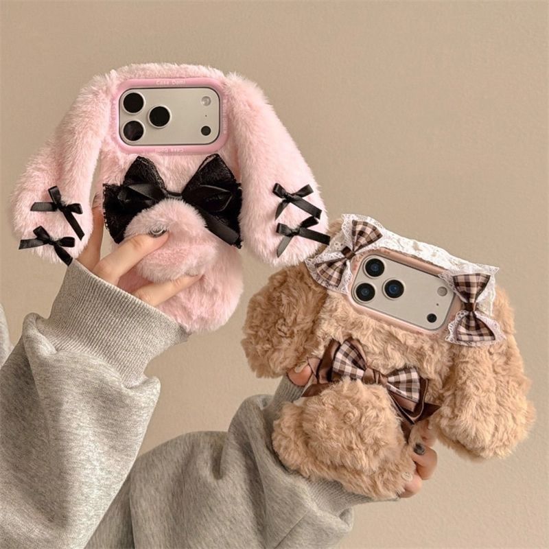 Phone Cases Iphone 15 Pro Max - The Plush, Three-dimensional And Adorable Bow-shaped