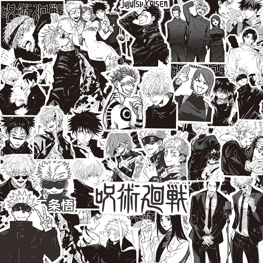 10/30/65pcs Black White Jujuts - Phone Cases Jujutsu Kaisen recension och pris