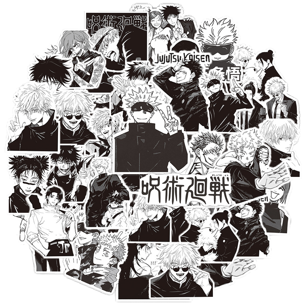 10/30/65pcs Black White Jujuts - Phone Cases Jujutsu Kaisen recension och pris