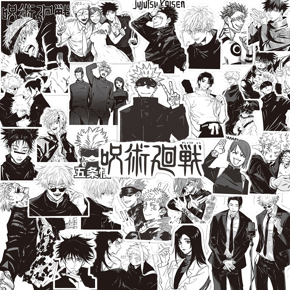 10/30/65pcs Black White Jujuts - Phone Cases Jujutsu Kaisen recension och pris