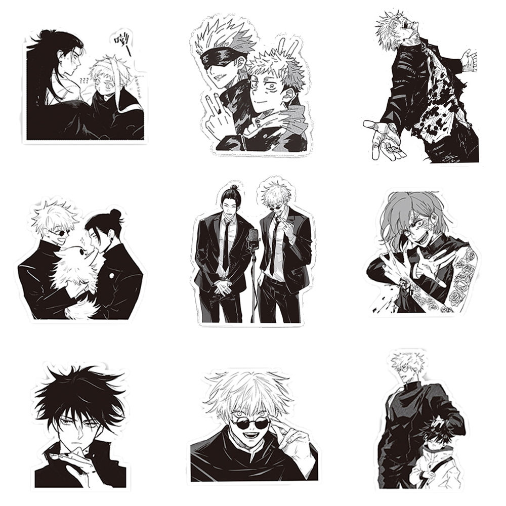 10/30/65pcs Black White Jujuts - Phone Cases Jujutsu Kaisen recension och pris