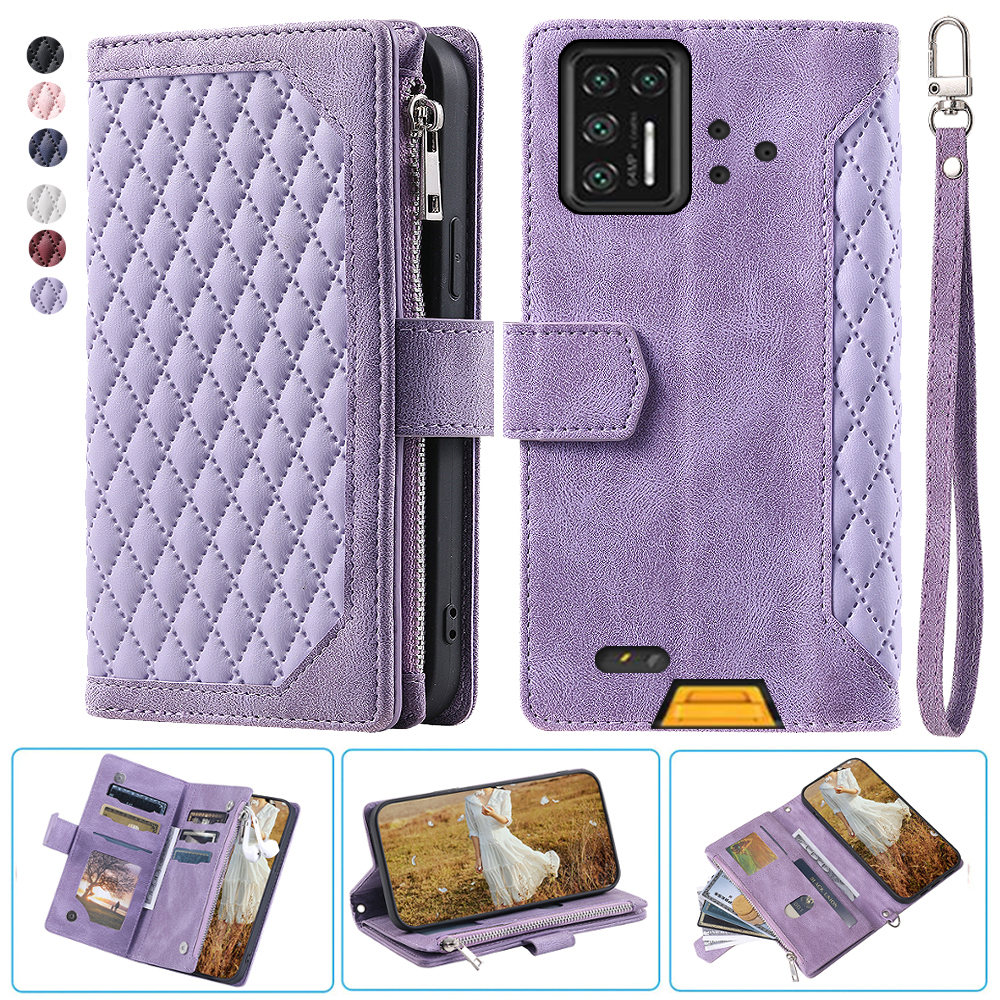 For Umidigi Bison GT Fashion S - Leather Folio Wallet Case recension och pris