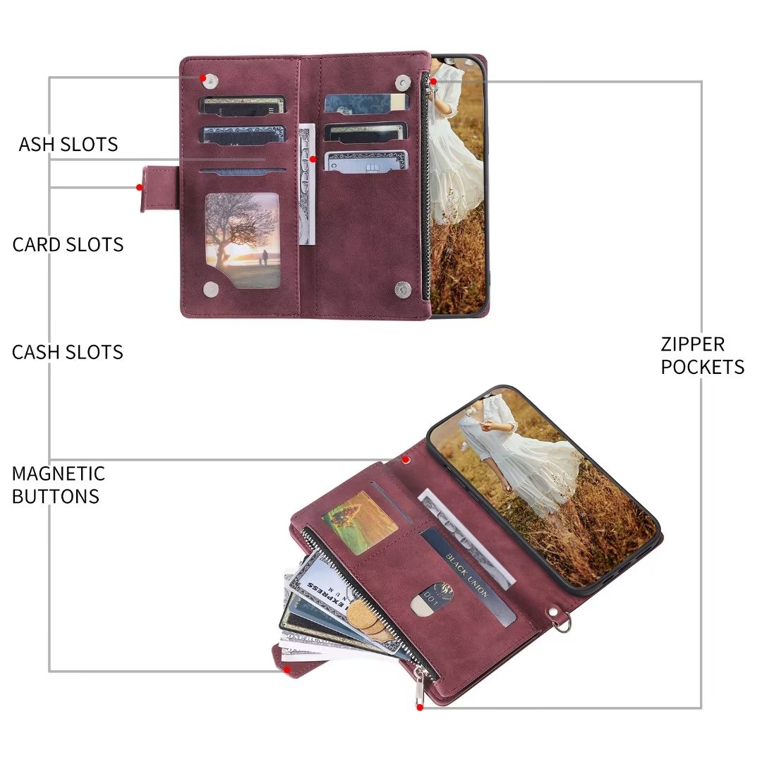For Umidigi Bison GT Fashion S - Leather Folio Wallet Case recension och pris