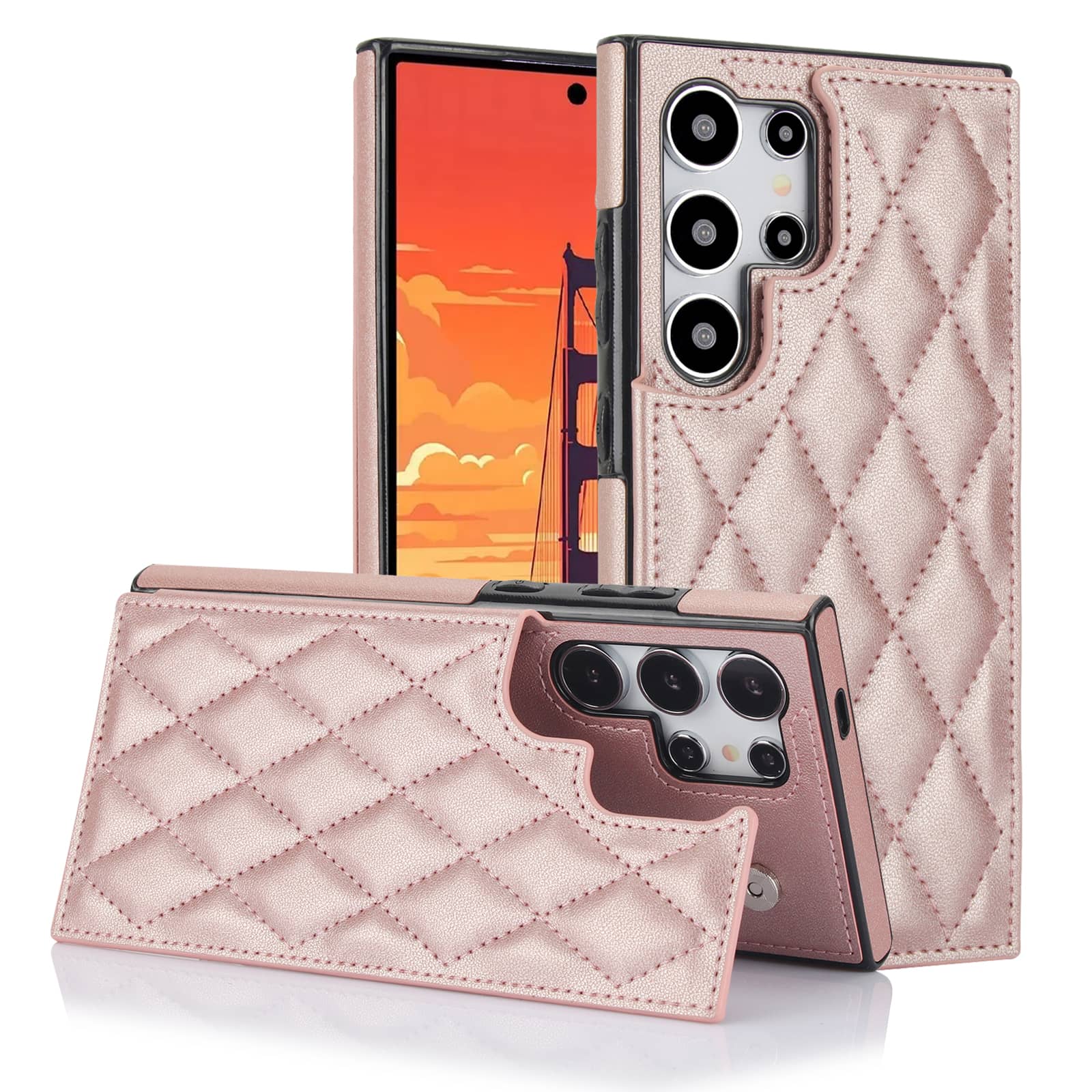 For Samsung Galaxy S25 Ultra S - Leather Folio Wallet Case recension och pris