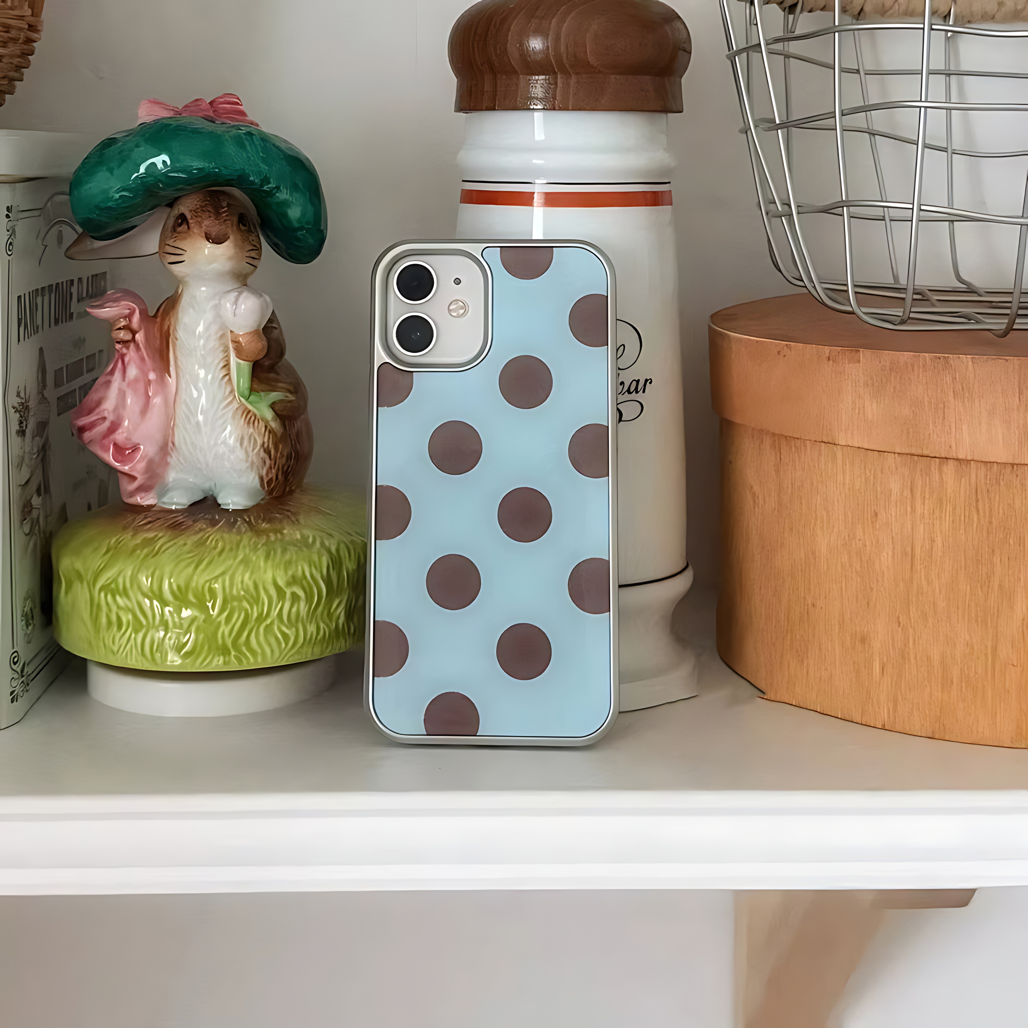 Korean Ins Polka Dot Phone Cas - Phone Cases That Charge Your Phone recension och pris