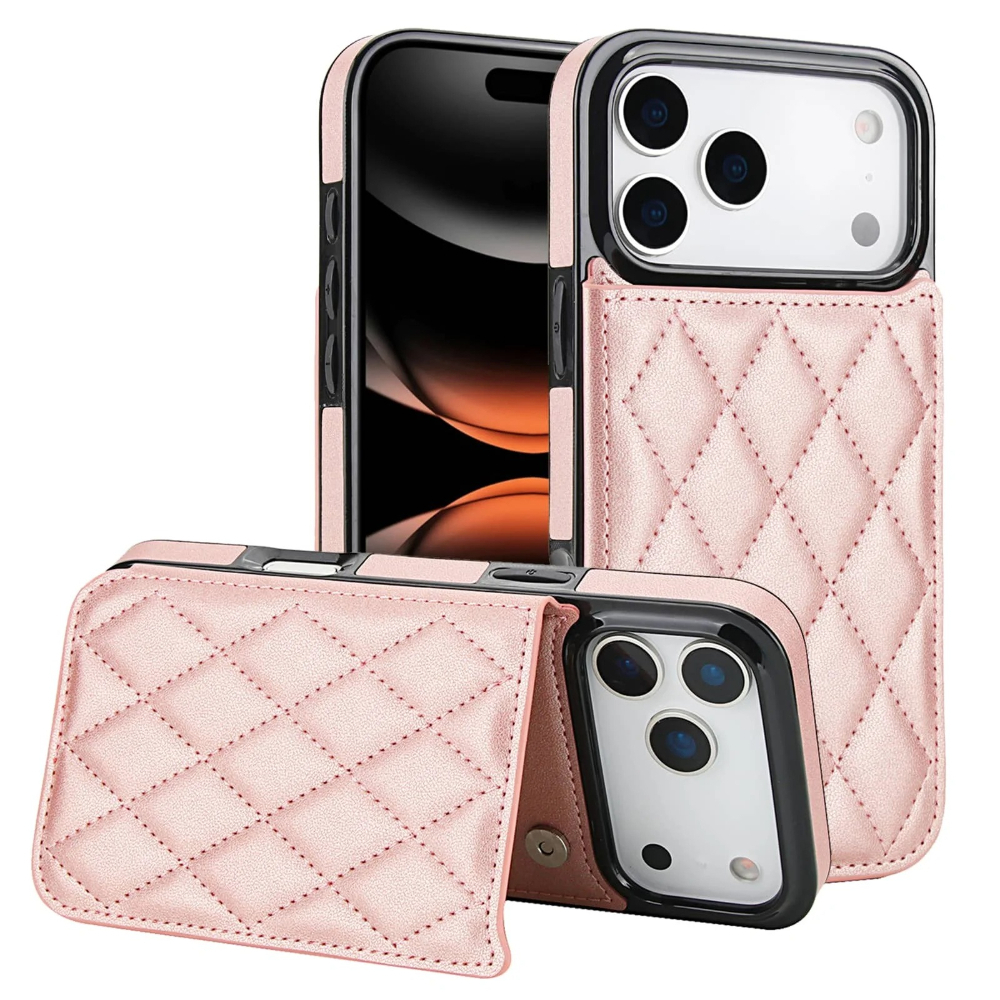 For iPhone 17 Pro Max 15 16 13 - Leather Folio Wallet Case recension och pris