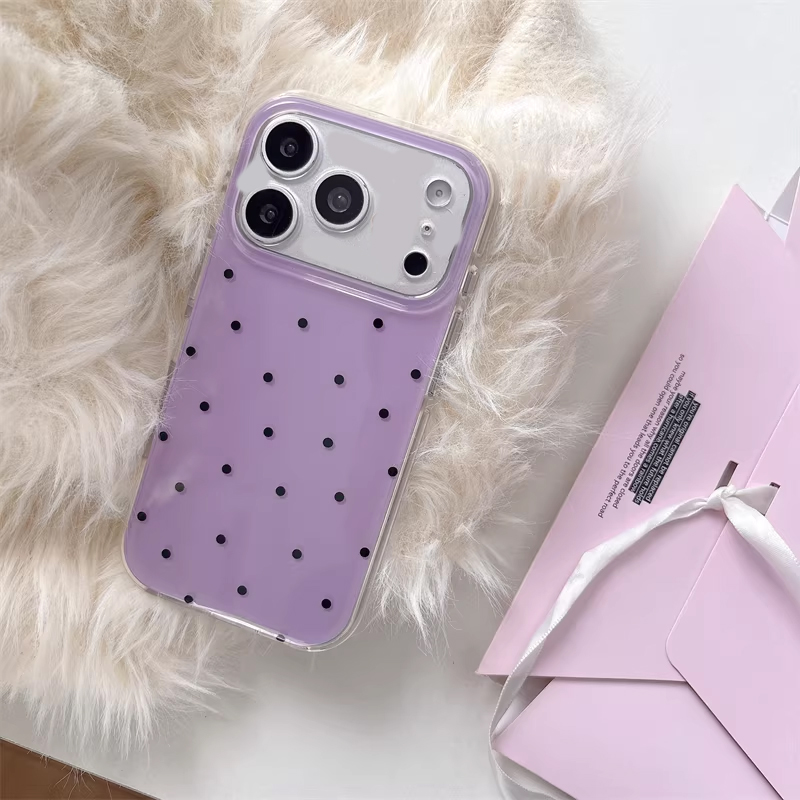 Korean Ins Girl Simple Purple  - Phone Cases Purple recension och pris