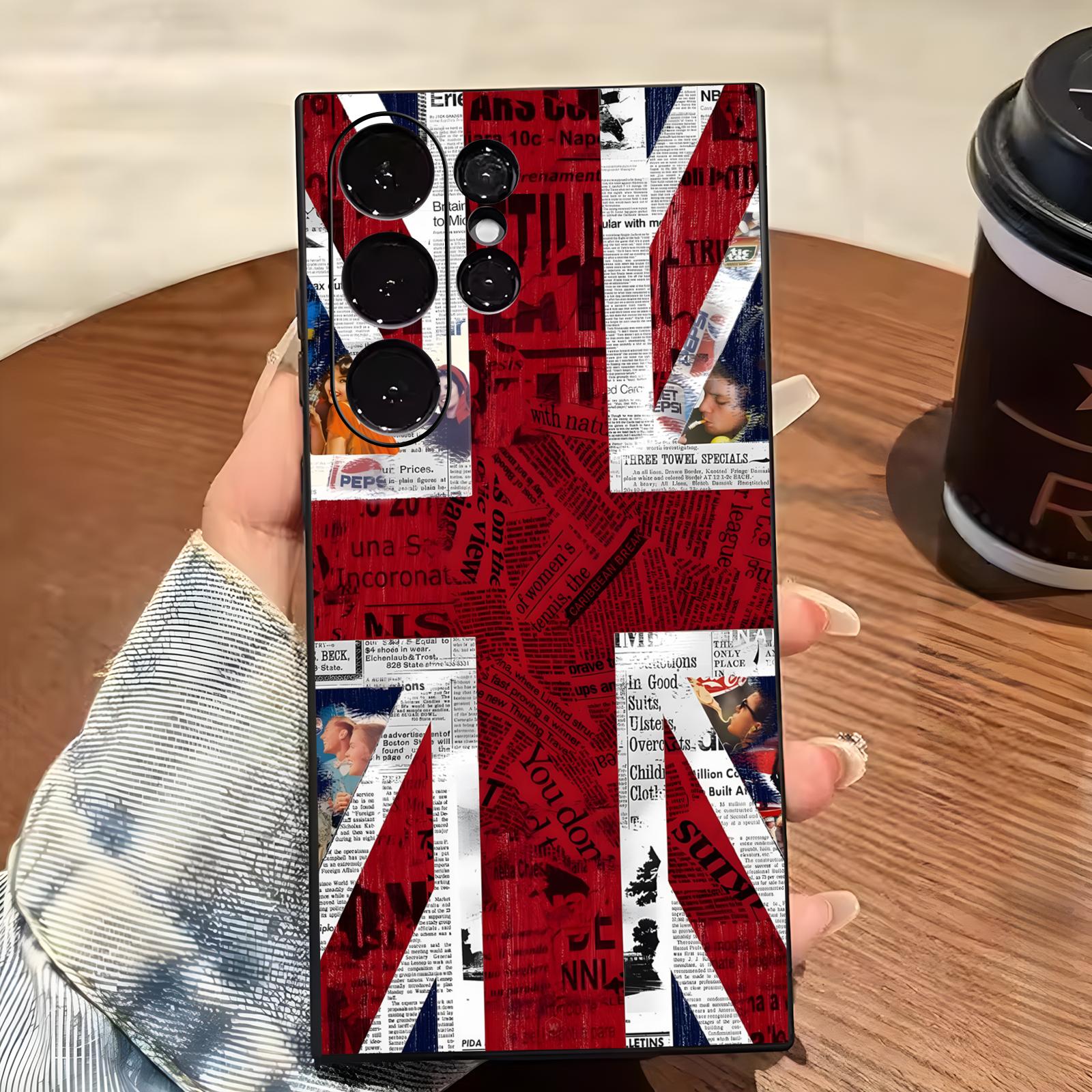 the national flag of  the UK   - Phone Cases Uk Samsung recension och pris
