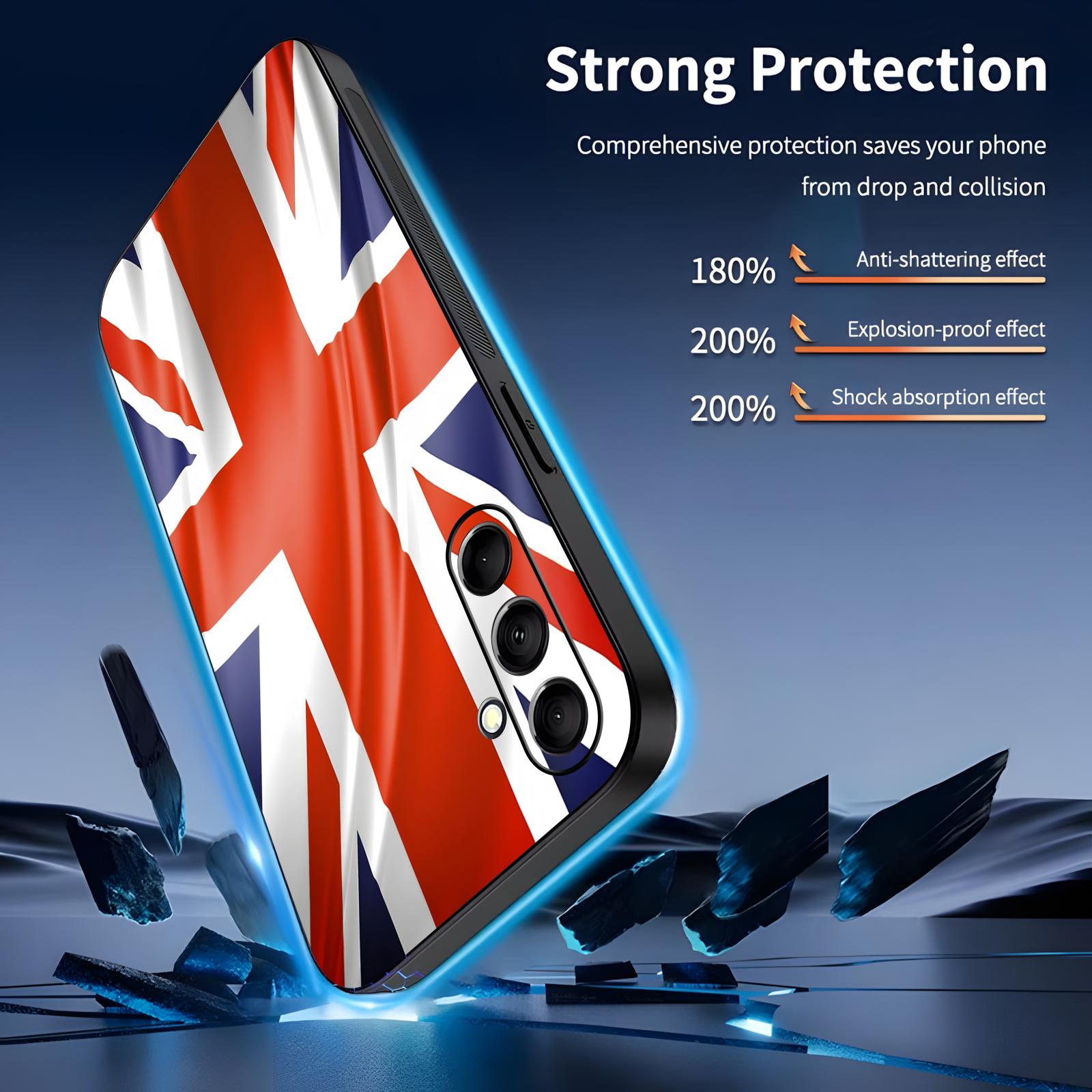 the national flag of  the UK   - Phone Cases Uk Samsung recension och pris