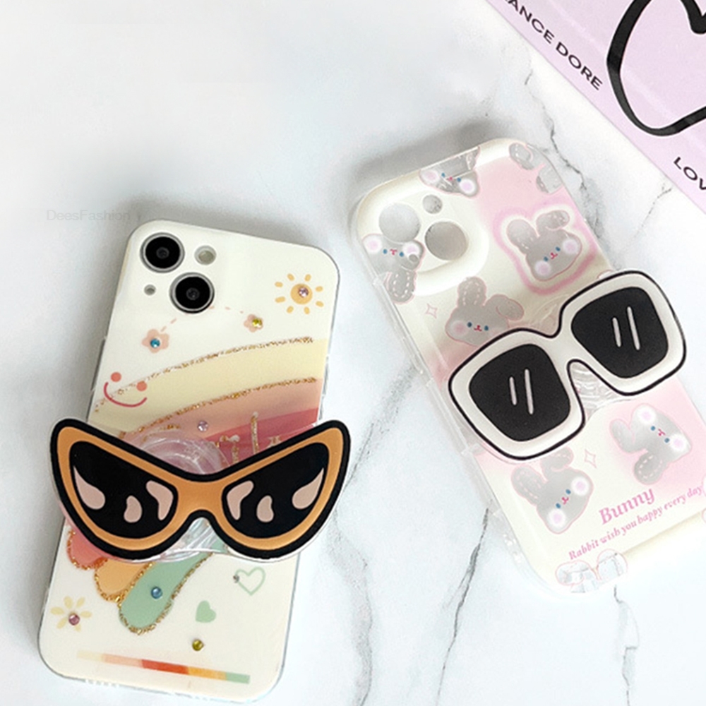 Cute Cartoon Cool Stylish Glas - Phone Cases Cool Girl recension och pris