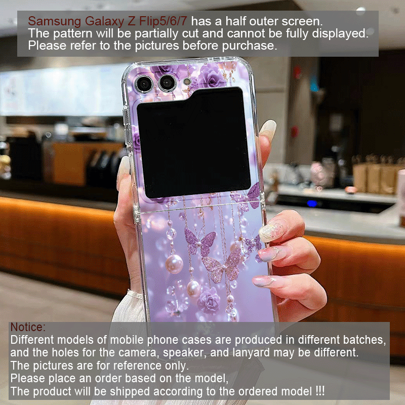 For Samsung Z Flip 7 Luxurious - Phone Cases Z Fold 4 recension och pris