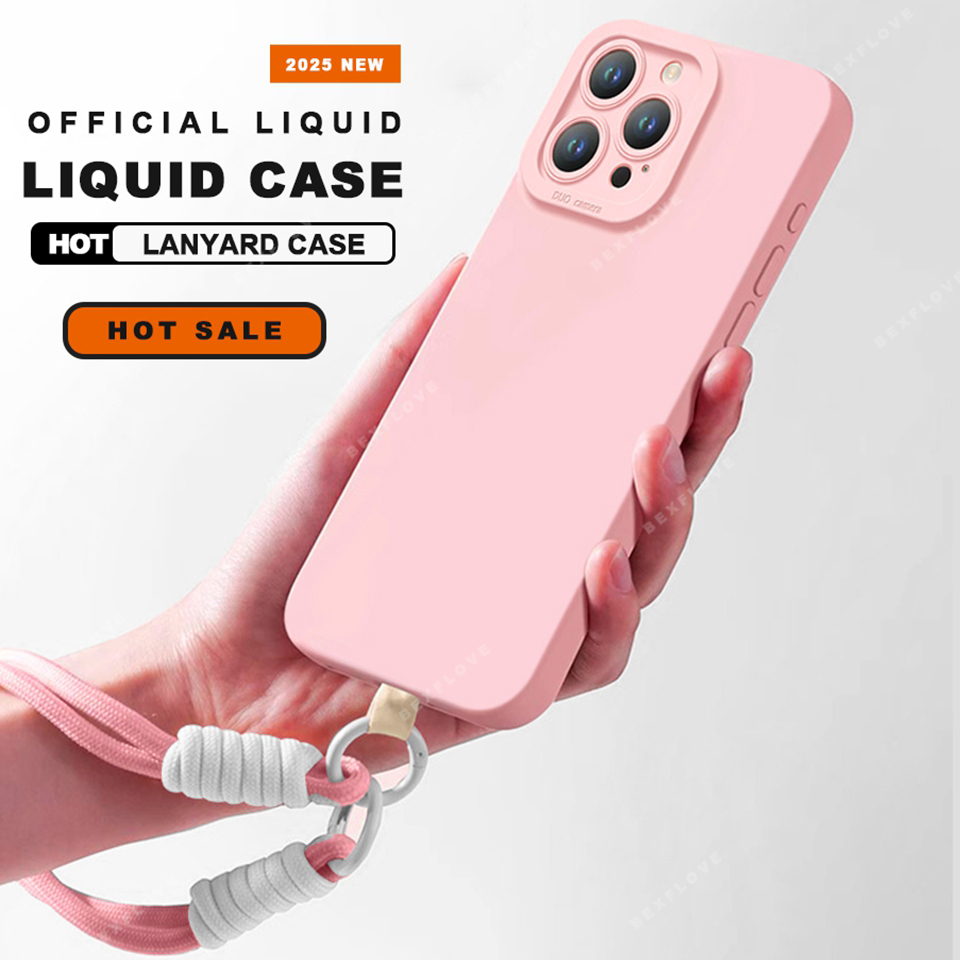 Lanyard Phone Case For iPhone  - Phone Cases That Charge Your Phone recension och pris