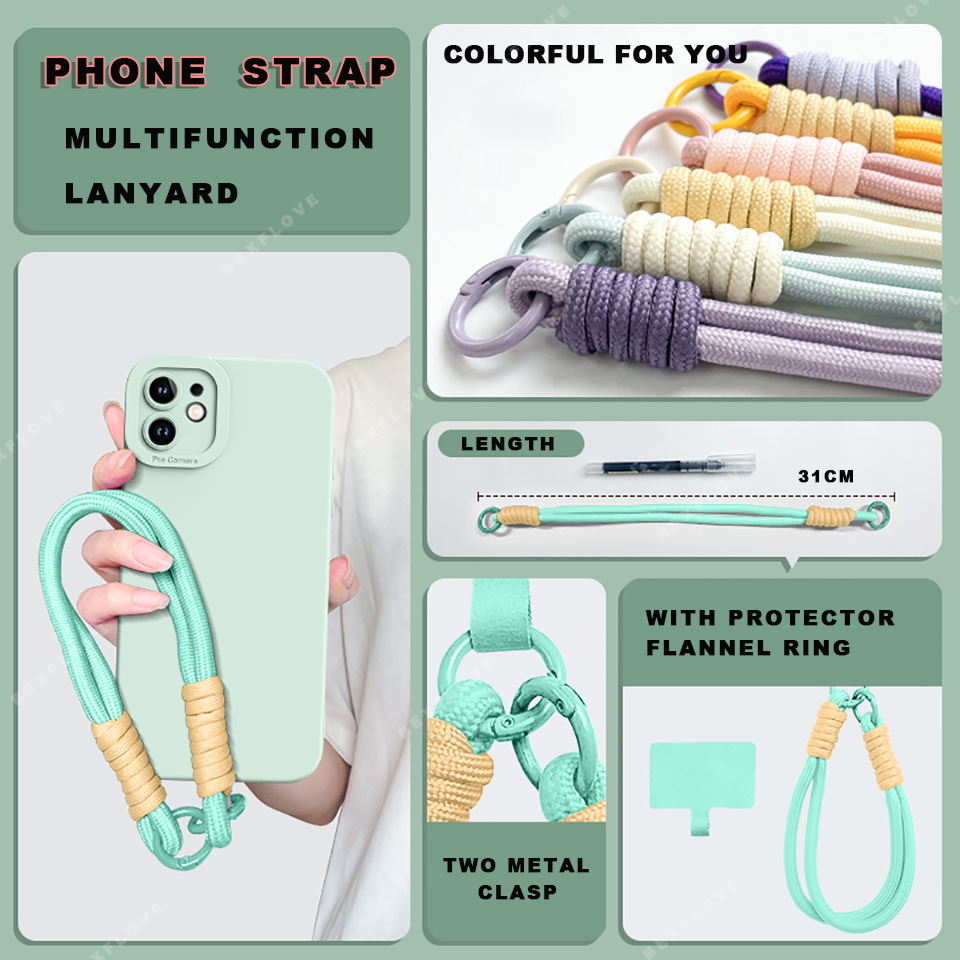 Lanyard Phone Case For iPhone  - Phone Cases That Charge Your Phone recension och pris