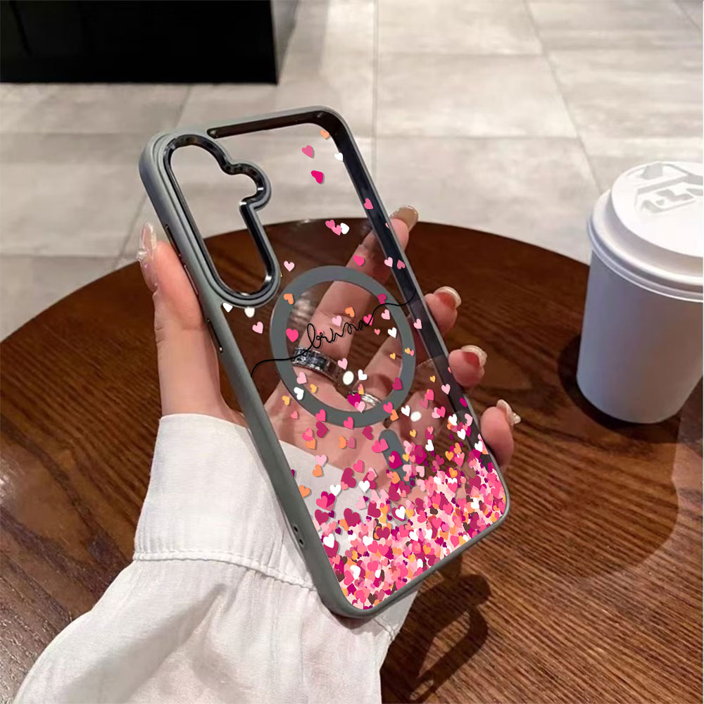 Pink Heart Print Phone Case Fo - Phone Cases Galaxy S26 recension och pris