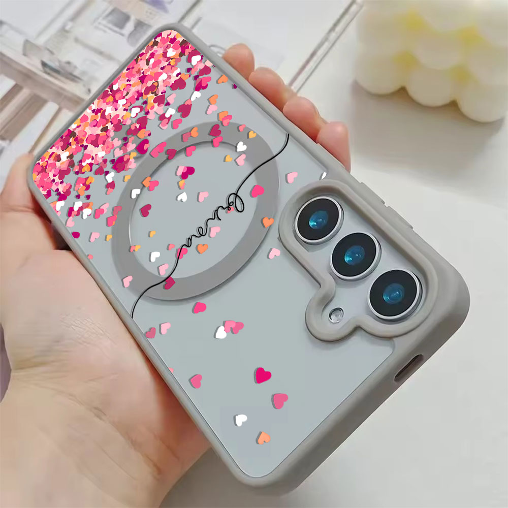 Pink Heart Print Phone Case Fo - Phone Cases Galaxy S26 recension och pris