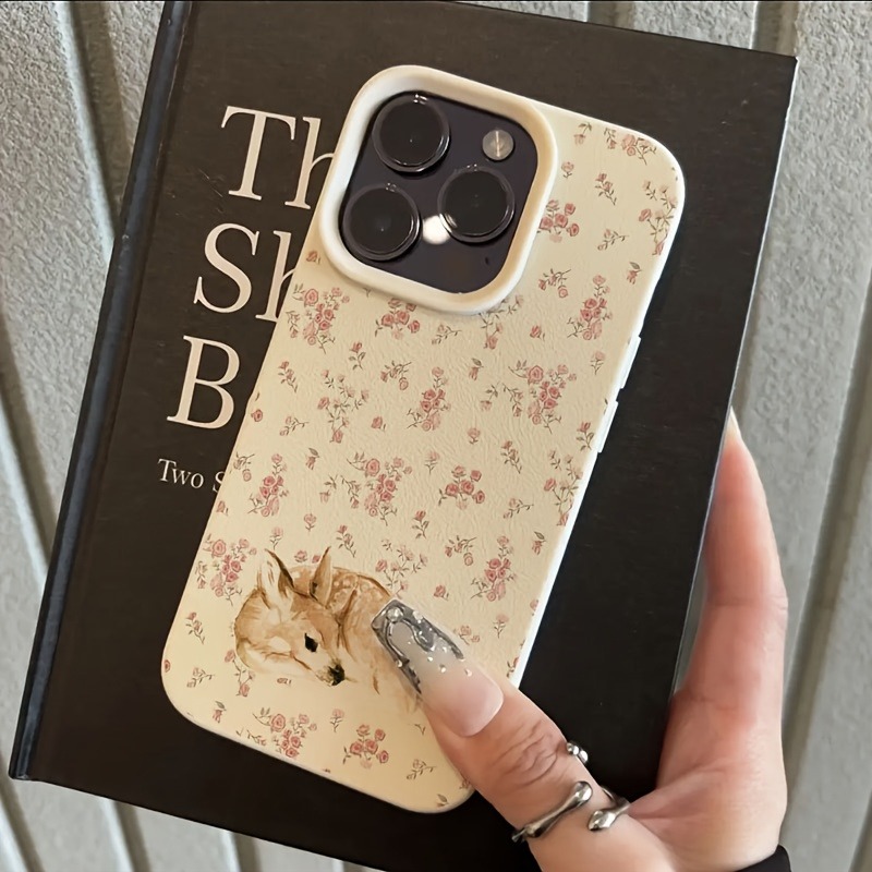 Cute Deer Full Floral Pattern  - Phone Cases Xs Max recension och pris