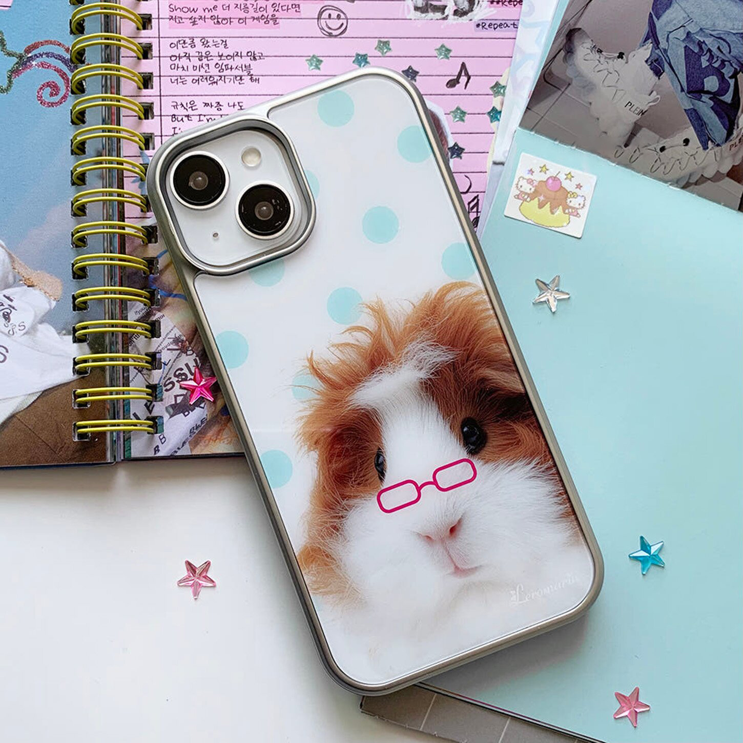 Glasses Guinea Pig Phone Case  - Phone Cases That Charge Your Phone recension och pris