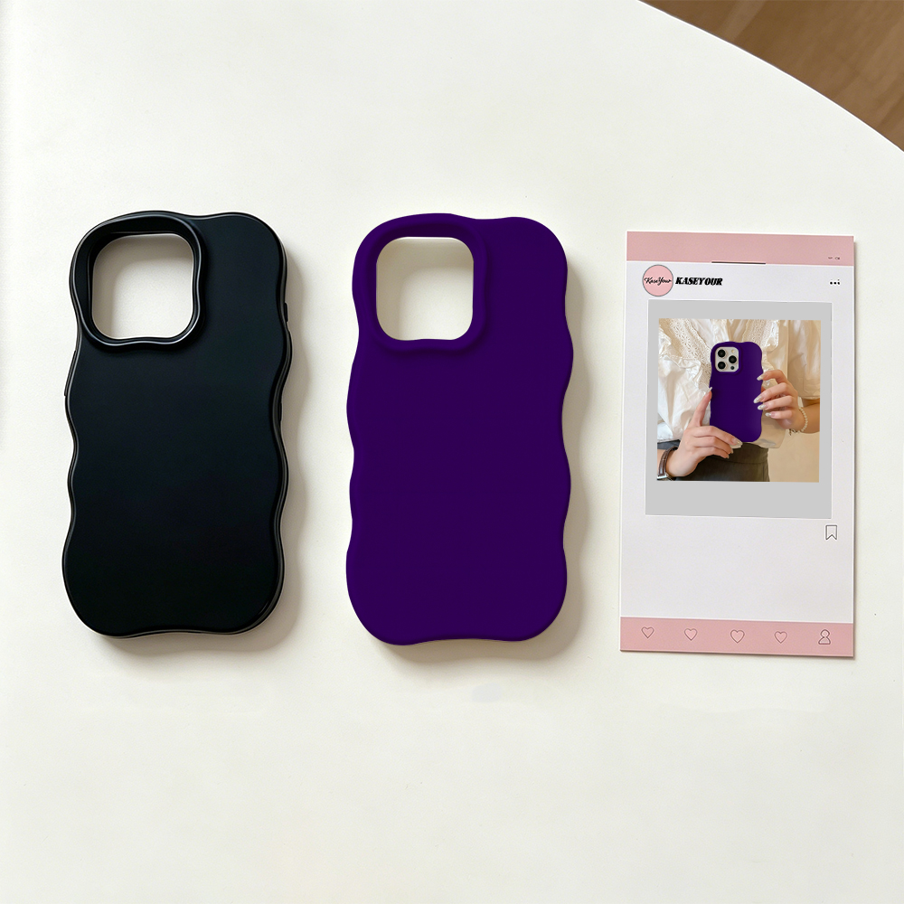 Solid Deep Purple Fashion 2 in - Phone Cases Purple recension och pris