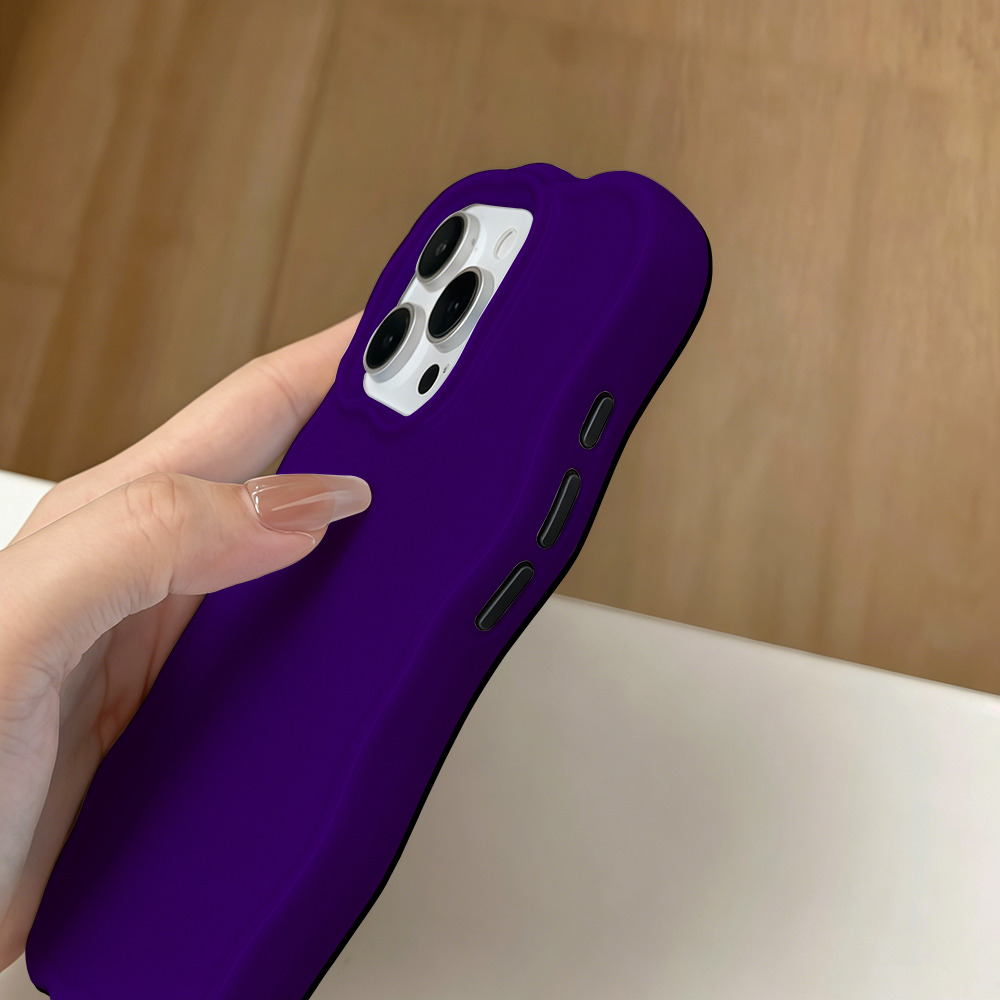 Solid Deep Purple Fashion 2 in - Phone Cases Purple recension och pris