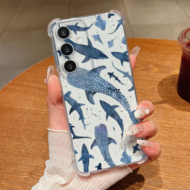 Whale Turtle Pattern Clear Pho - Phone Cases Galaxy S26 recension och pris