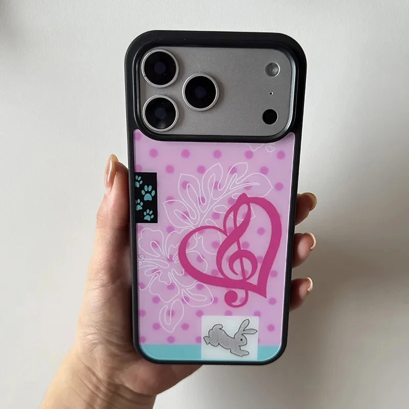 Fashion Cute Girl Pink Rabbit  - Phone Cases Cool Girl recension och pris