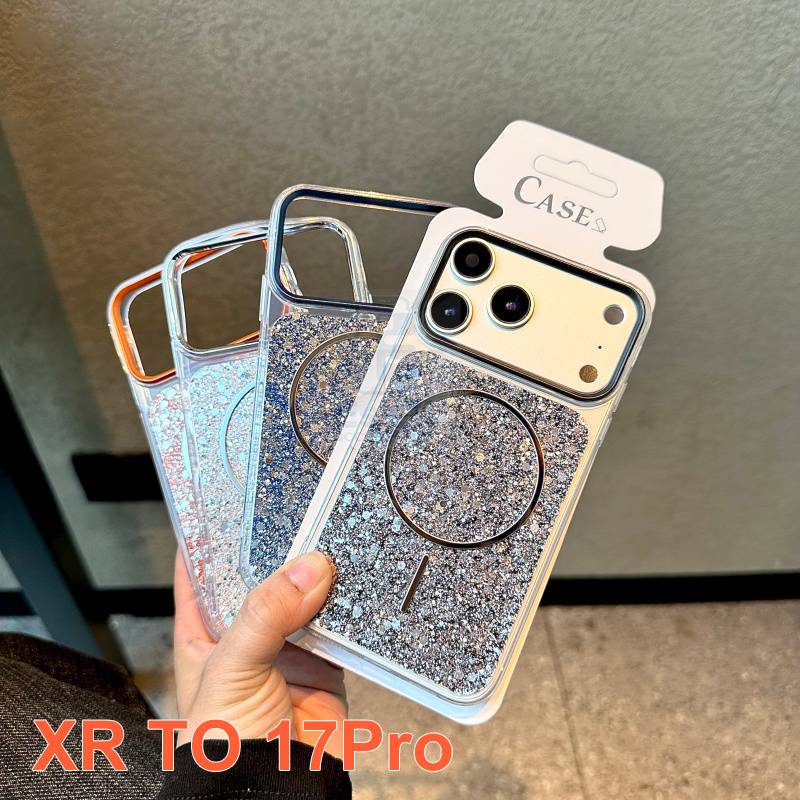 Luxury Giltter for Magsafe Cas - Phone Cases That Charge Your Phone recension och pris