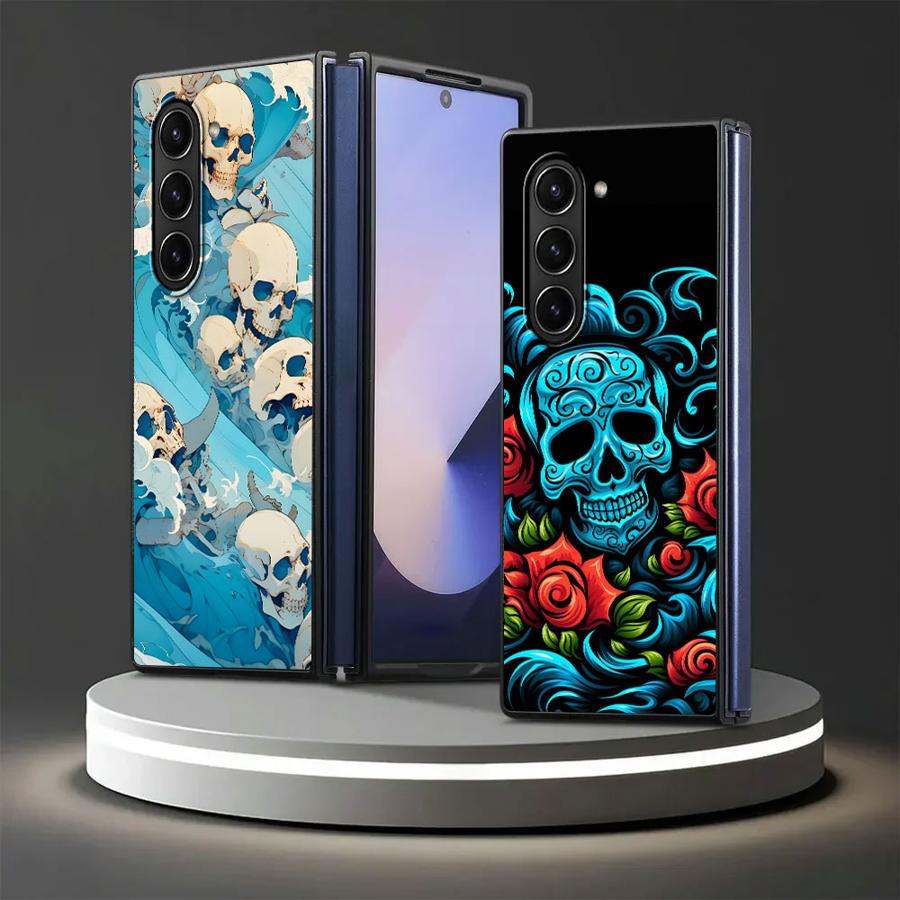 Skull Art Case for Samsung Gal - Phone Cases Z Fold 4 recension och pris