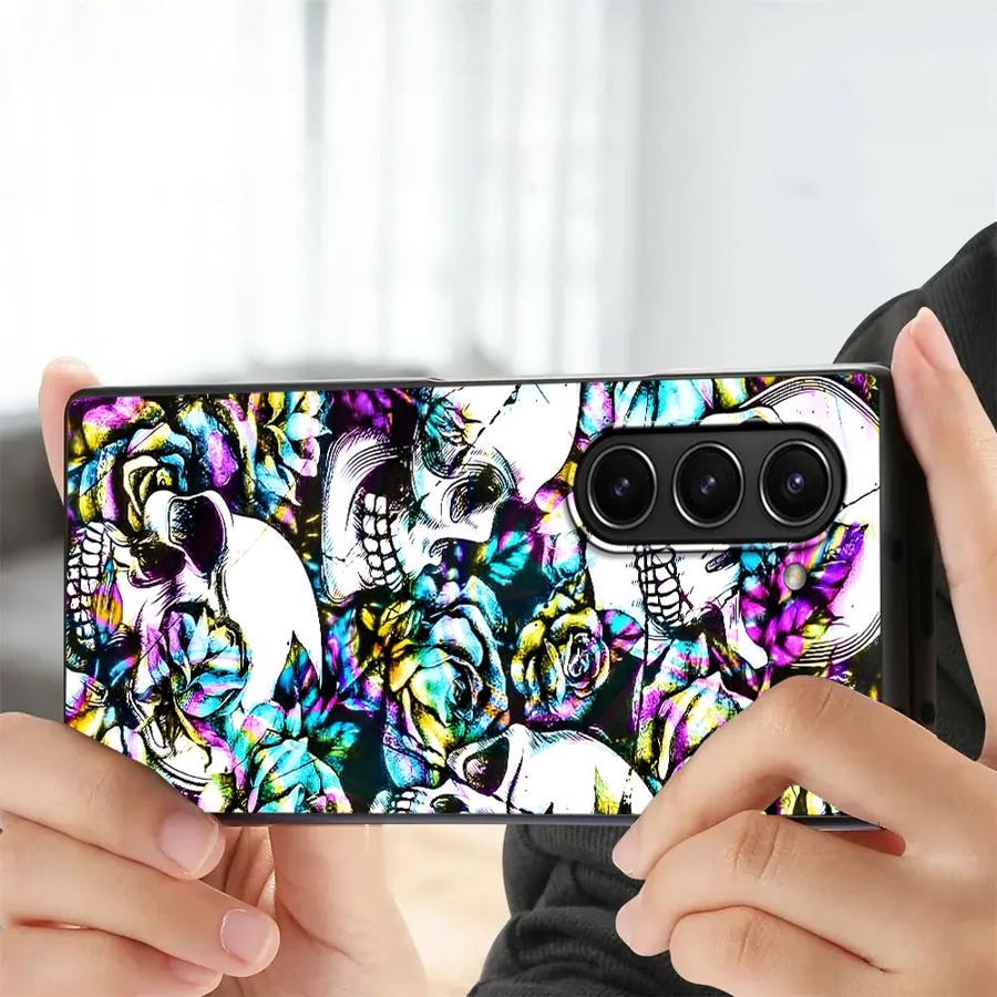 Skull Art Case for Samsung Gal - Phone Cases Z Fold 4 recension och pris