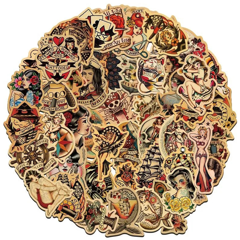 10/30/50/100pcs Vintage Old Sc - Phone Cases Cool Girl recension och pris