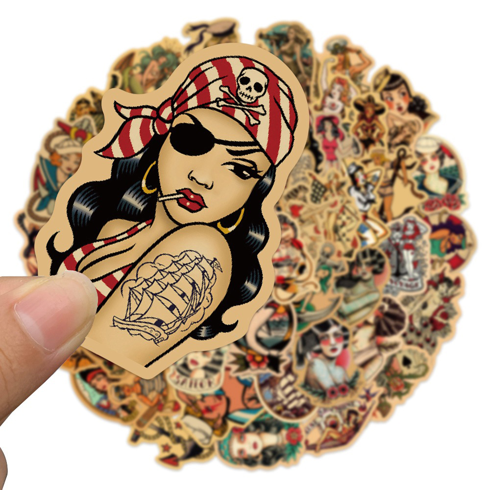 10/30/50/100pcs Vintage Old Sc - Phone Cases Cool Girl recension och pris