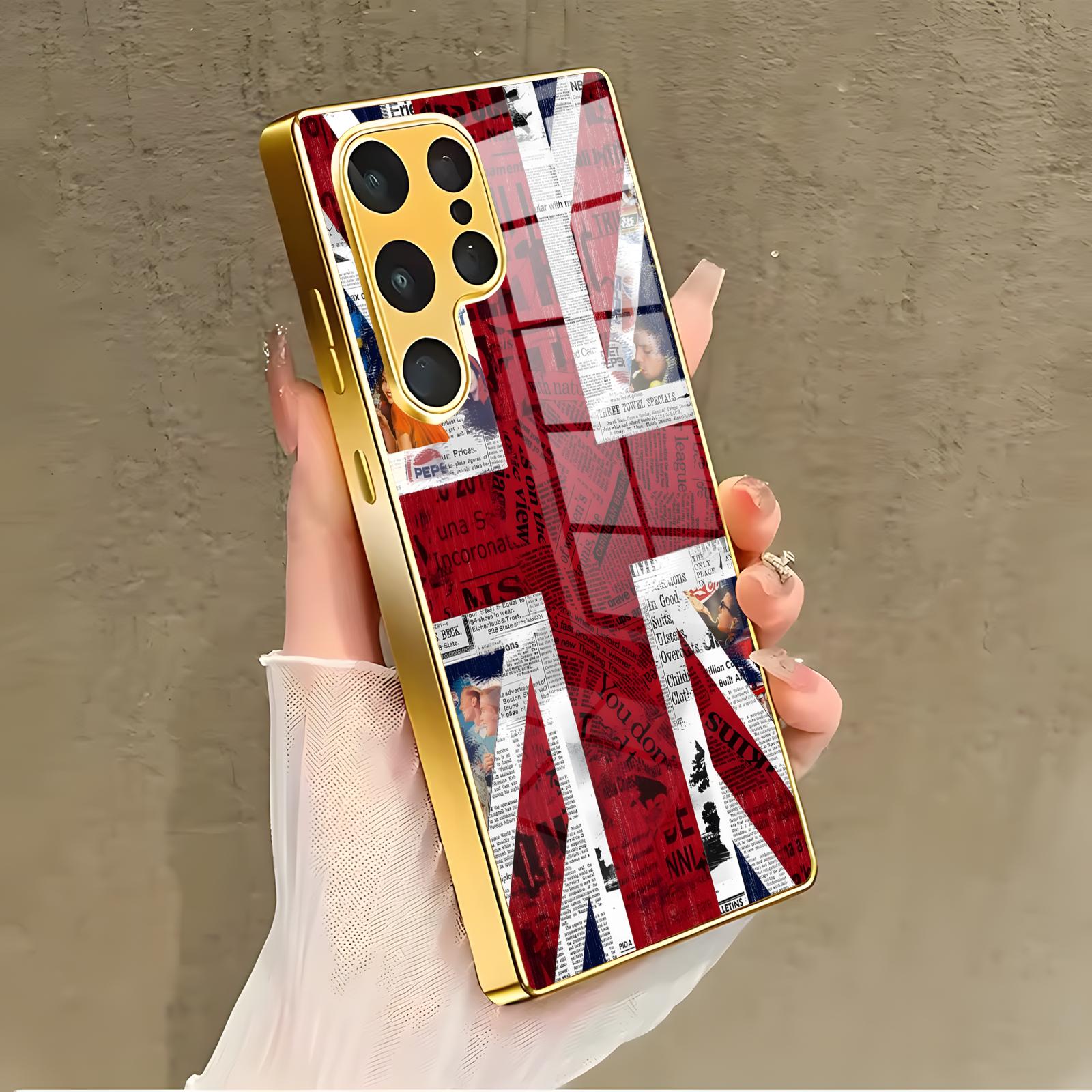 the national flag of  the UK   - Phone Cases Uk Samsung recension och pris