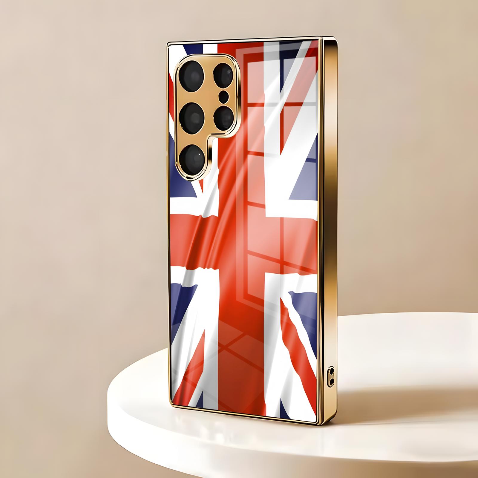 the national flag of  the UK   - Phone Cases Uk Samsung recension och pris