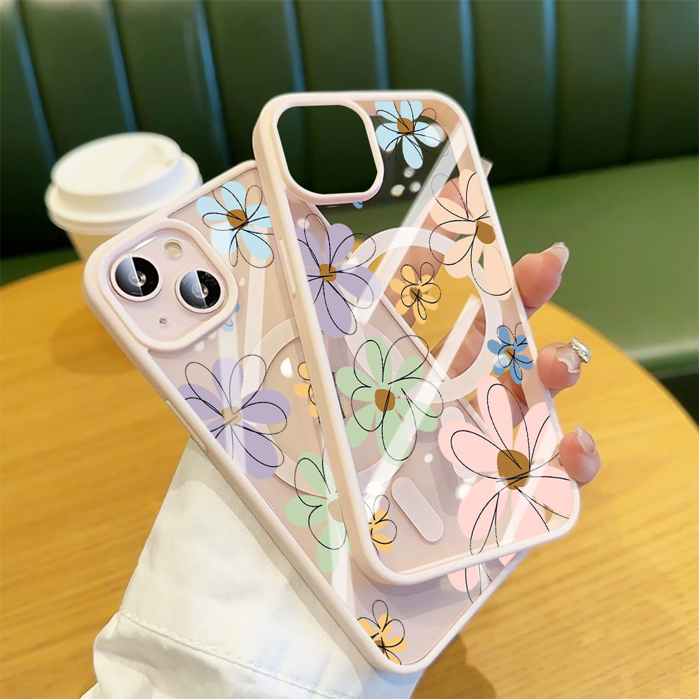 Blueberry Floral Clear Case  F - Phone Cases Iphone 15 Pro Max recension och pris