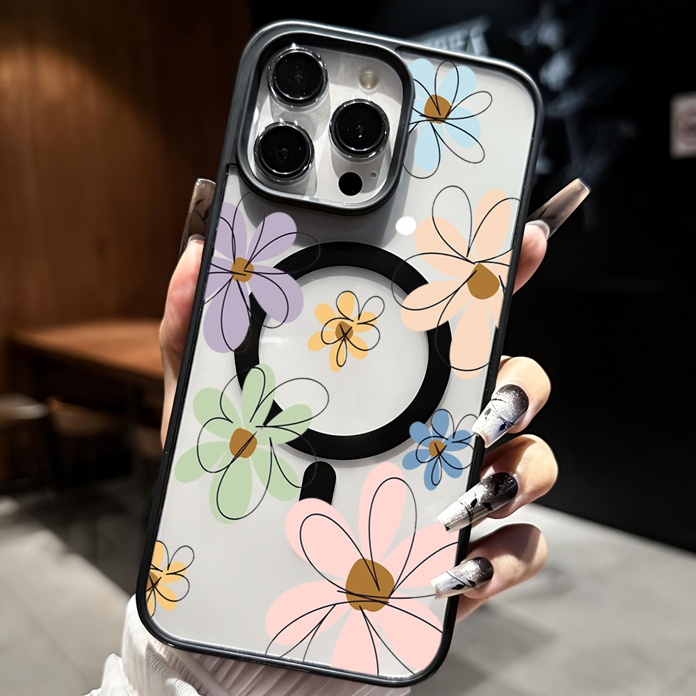 Blueberry Floral Clear Case  F - Phone Cases Iphone 15 Pro Max recension och pris
