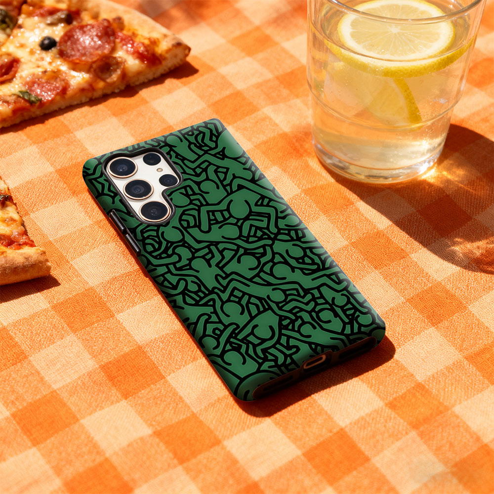 K-Keith-s H-Haring-s Inspired  - Phone Cases Galaxy S26 recension och pris