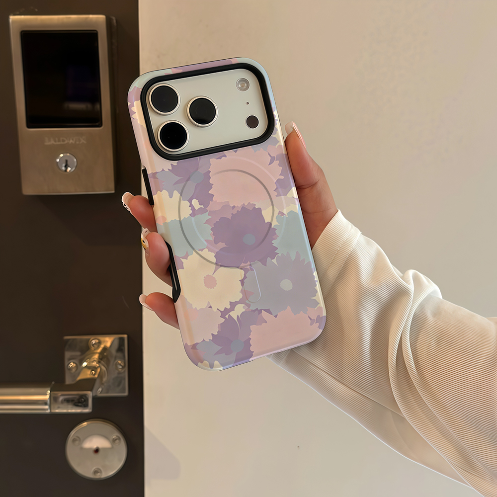 Pastel Purple Floral Phone Cas - Phone Cases Purple recension och pris