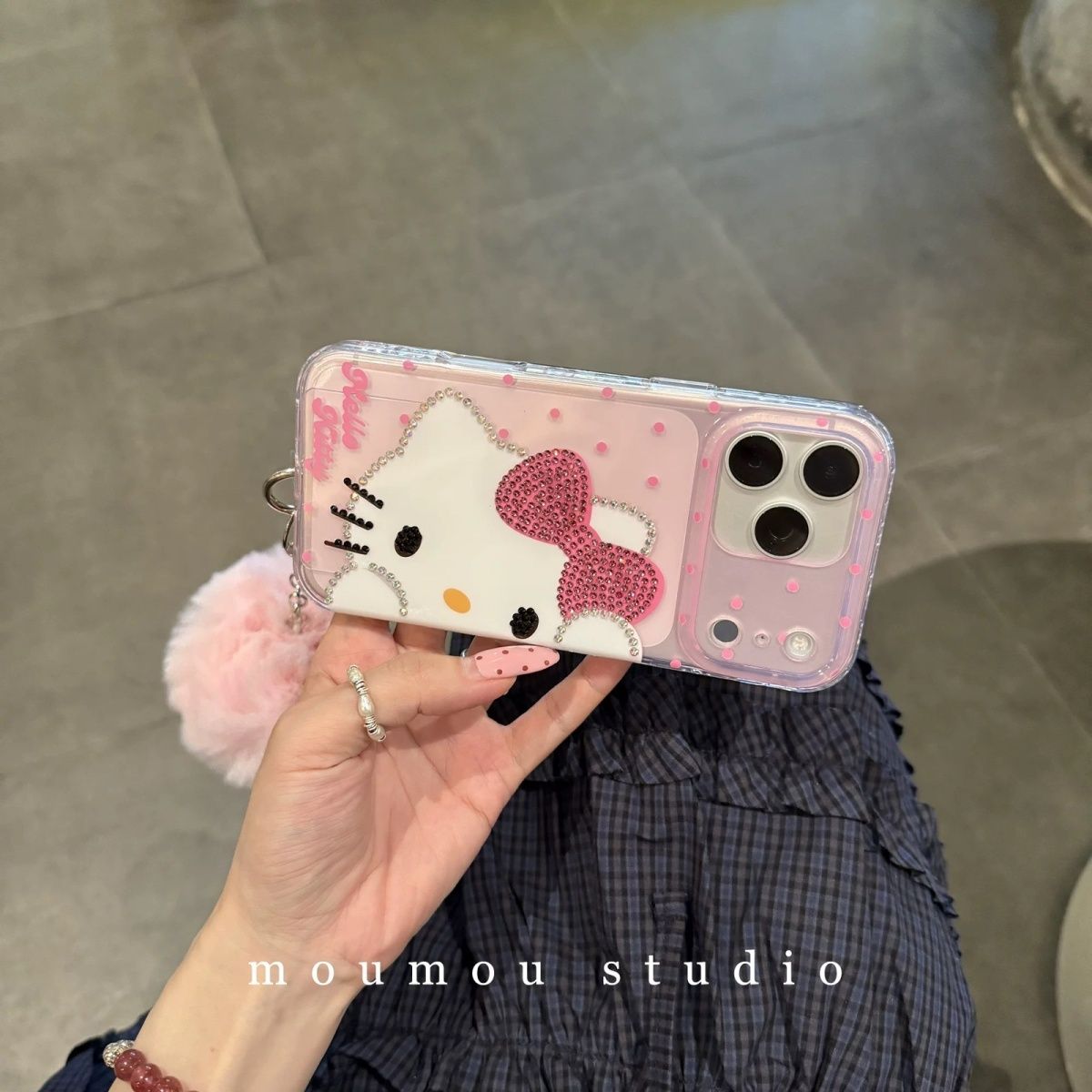 Cartoon Diamond Hello Kitty Ph - Phone Cases Cool Girl recension och pris