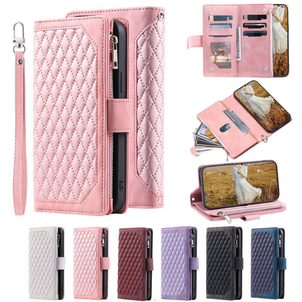 For MOTO One Action Fashion Sm - Leather Folio Wallet Case recension och pris
