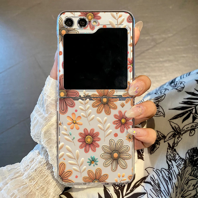 Realistic Floral Print Phone C - Phone Cases Z Fold 4 recension och pris