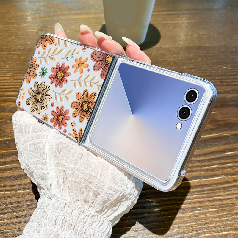 Realistic Floral Print Phone C - Phone Cases Z Fold 4 recension och pris
