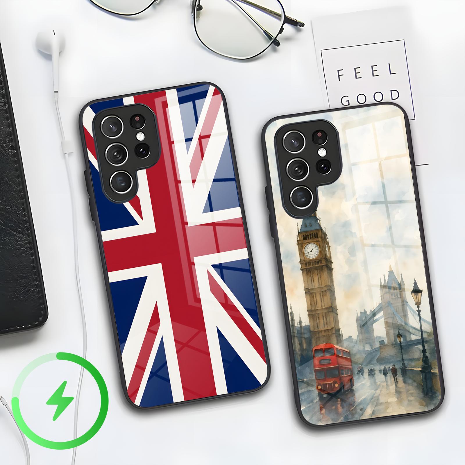 the national flag of  the UK   - Phone Cases Uk Samsung recension och pris
