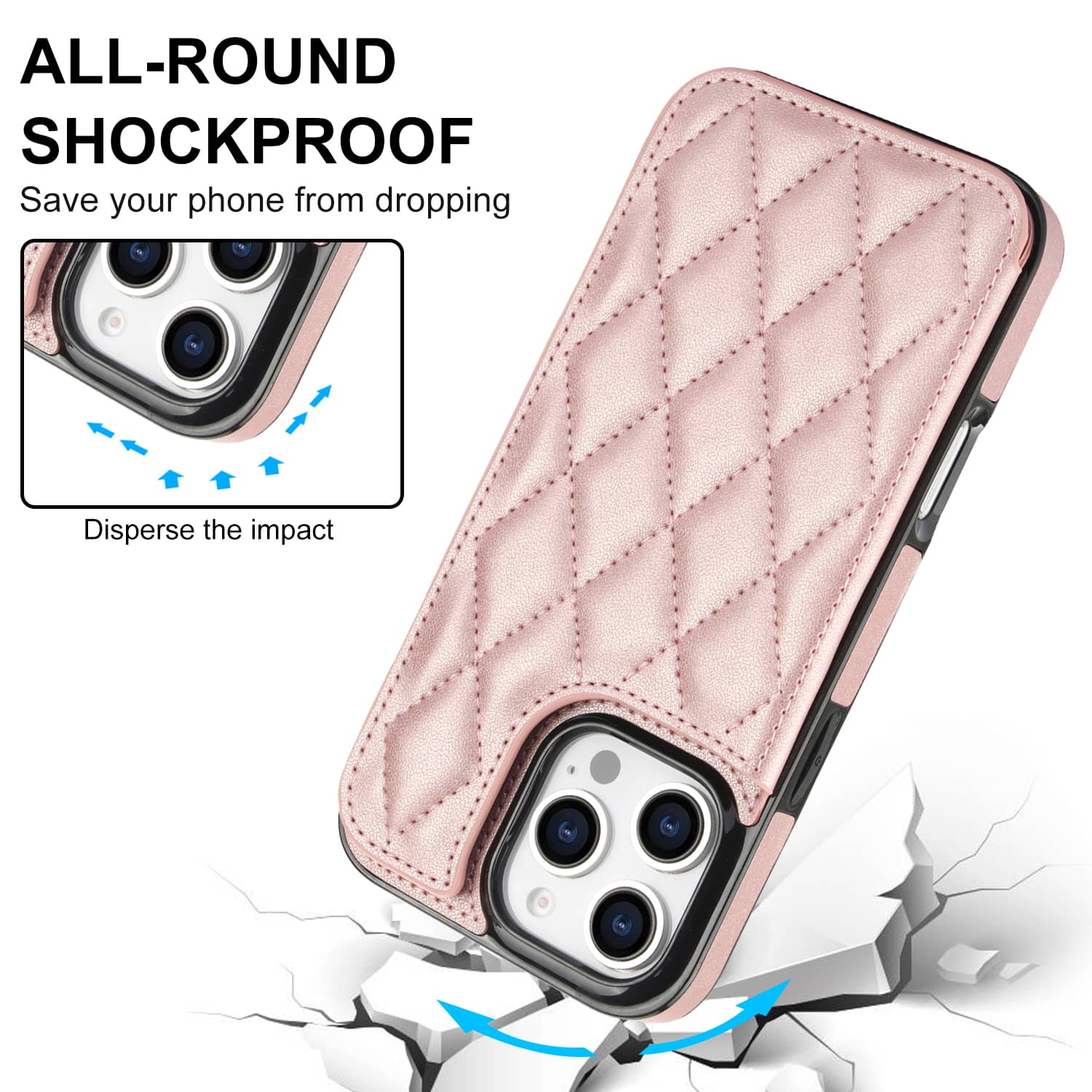 For iPhone 16 Pro Max iPhone 1 - Leather Folio Wallet Case recension och pris