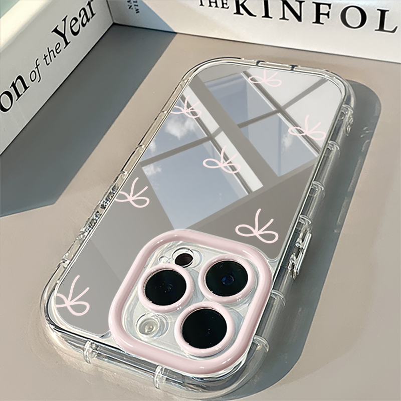 INS Korean Simple Blue Pink Bo - Phone Cases Cool Girl recension och pris
