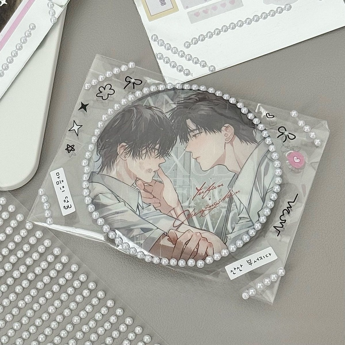 Sparkly Diamond Pearl Stickers - Phone Cases Cool Girl recension och pris