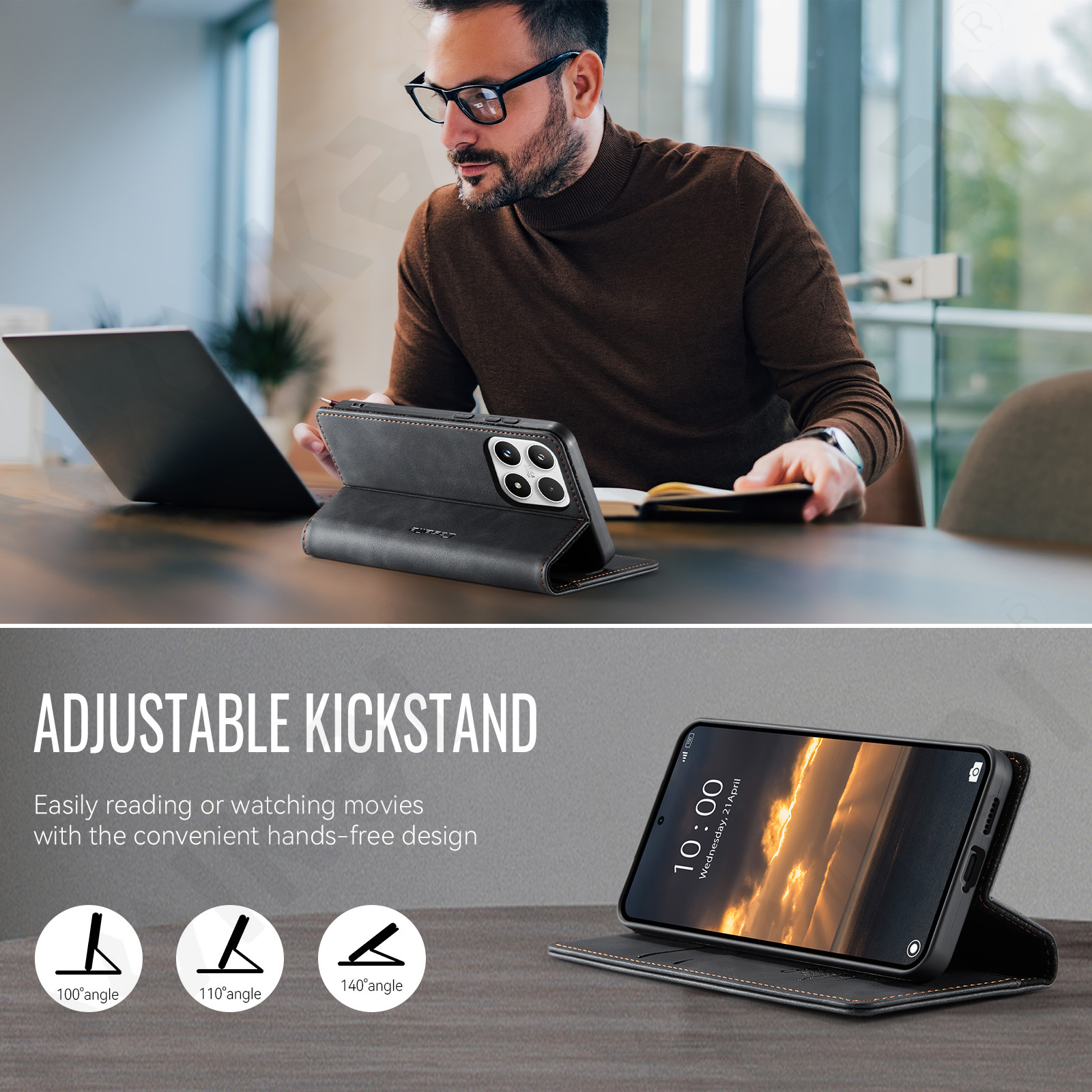 Case For Xiaomi 17 4G 5G Walle - Leather Folio Wallet Case recension och pris